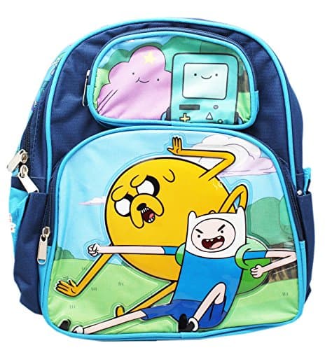 Image of Adventure Time Finn and Jake Fighting Moves Small Size Backpack (12in)