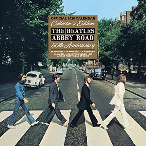 Image of The Beatles Collectors Edition 2020 Calendar - Official Square Wall Format Calendar with Record Sleeve Cover