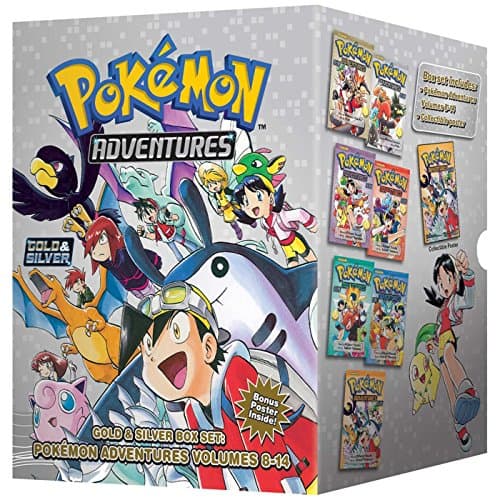 Image of Pokémon Adventures Gold & Silver Box Set (Set Includes Vols. 8-14): Volume 2 (Pokémon Manga Box Sets)