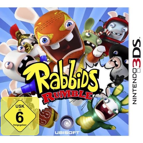 Image of Ubisoft Rabbids Rumble, 3DS Nintendo 3DS German video - Game (3DS, Nintendo 3DS, Party, Multiplayer mode, E10 + (Everyone 10+))