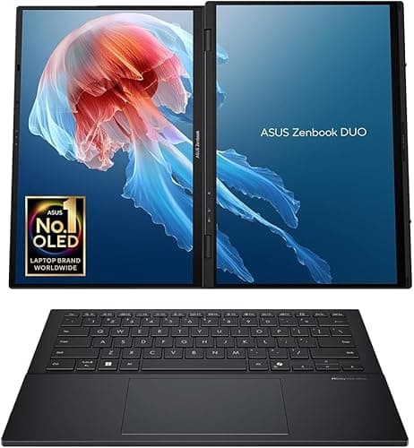 Image of ASUS Zenbook 14" OLED Laptop, Intel Core Ultra 9 285H, 32GB RAM, 1TB SSD, Windows 11 Home, Grey