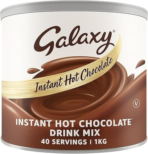Image of Instant Hot Chocolate Drink Mix – 1kg Pack (40 Servings) | Just Add Milk or Water Cocoa Beverage