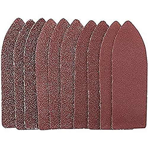 Image of Draper Hook and Loop Sanding Sheets (Pack of 10) | Assorted Grit Grades Finger Sheets | 02930