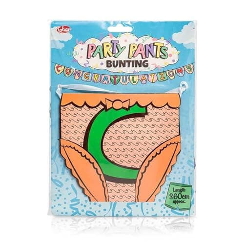 Image of "CONGRATULATIONS" Party Pants Bunting