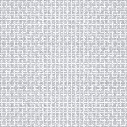 Image of Galerie G56598 TexStyle Collection, Greek Key Design Wallpaper, Silver, 10m x 53cm