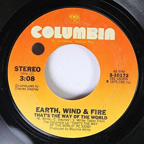 Image of EARTH, WIND & FIRE 45 RPM THAT'S THE WAY OF THE WORLD / AFRICANO