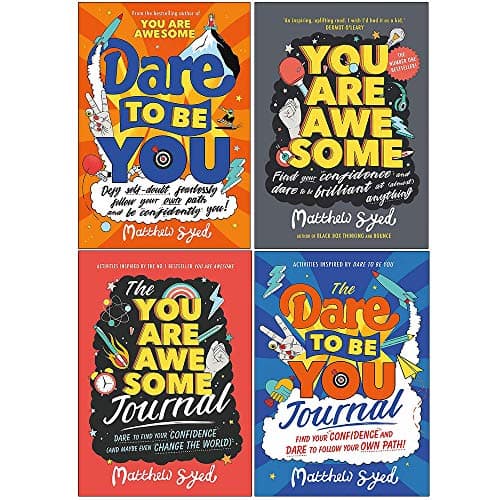Image of Matthew Syed Collection 4 Books Set (Dare to Be You, You Are Awesome, The You Are Awesome Journal, The Dare To Be You Journal)